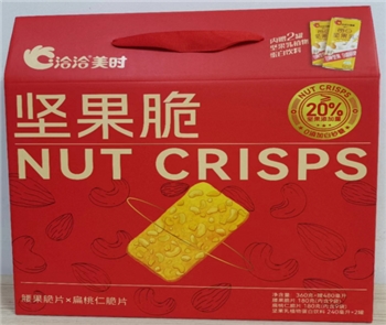 洽洽美时坚果脆礼360g+赠坚果乳480ml*6盒