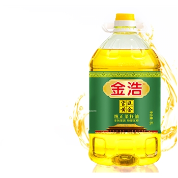 金浩宫廷黄金压榨菜籽油  5L/桶