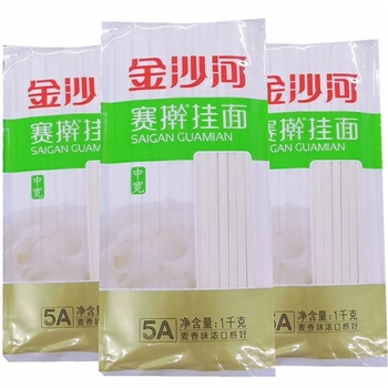 金沙河赛擀挂面中宽 1kg/包