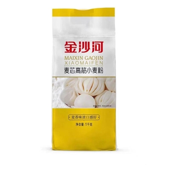 金沙河麦芯高筋小麦粉  1KG/包