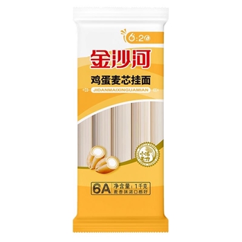 金沙河鸡蛋麦芯挂面  1kg/包