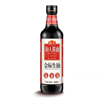 海天金标生抽  500ML/瓶