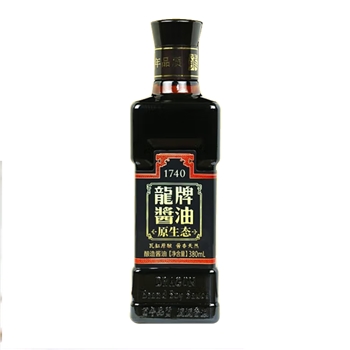 龙牌原生态酱油  380ML/瓶