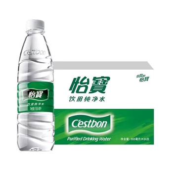 怡宝饮用纯净水555ML/瓶