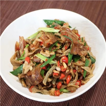 石坝萝卜皮腊肉150g湖南预制菜开胃下饭菜自种绿色新鲜腊味餐饮