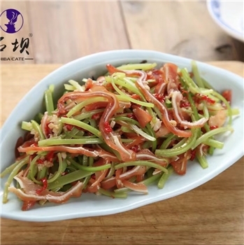 石坝米糠腊耳尖140g湖南预制菜农家非烟熏香脆网红下酒菜小吃