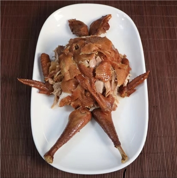 石坝湘味卤鸡整只650g预制菜原汁原味加热食用鲜嫩香味散养鸡