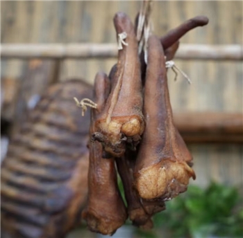 百冲坊腊猪尾 湖南湘潭农家烟熏腊味500g