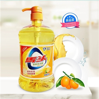 马头金桔高效去油洗洁精1kg