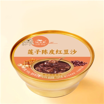 莲子陈皮红豆沙168g*6碗